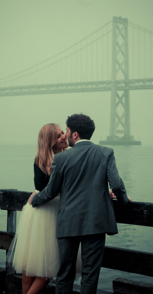 Lauren and Zach at the Bay Bridge